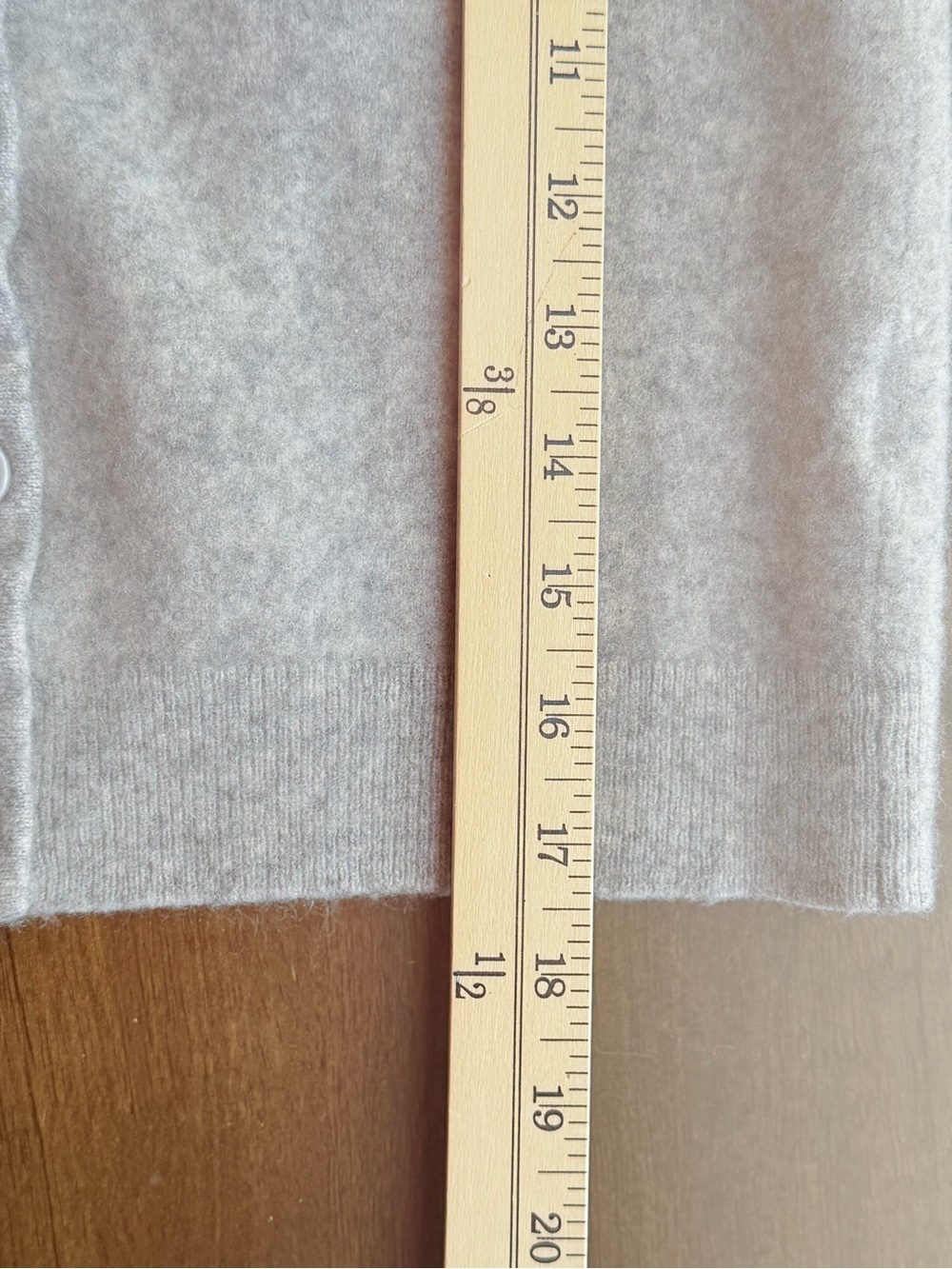 Philosophy 100% Cashmere Star Cardigan Kids Size M Gray - Picture 8 of 8
